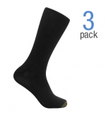 Gold Toe 3-Pack Cotton Fluffies Crew Sock